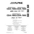 ALPINE CDA-7995 Instrukcja Obsługi