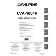 ALPINE CVA1004R Instrukcja Obsługi