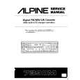 ALPINE 7390M Instrukcja Serwisowa
