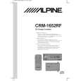 ALPINE CRM1652RF Instrukcja Obsługi