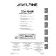 ALPINE CDA7969R Instrukcja Obsługi