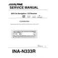 ALPINE INA-N333R Instrukcja Serwisowa