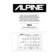 ALPINE 3672 Instrukcja Obsługi
