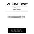 ALPINE 3321 Instrukcja Serwisowa