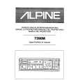 ALPINE 7390M Instrukcja Obsługi