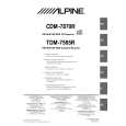 ALPINE CDM7870R Instrukcja Obsługi