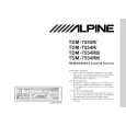 ALPINE TDM7555R Instrukcja Obsługi