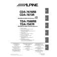 ALPINE CDA7873R Instrukcja Serwisowa