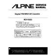 ALPINE 7292M Instrukcja Serwisowa