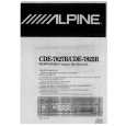 ALPINE CDE-7825R Instrukcja Obsługi