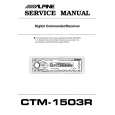 ALPINE CTM1503R Instrukcja Serwisowa