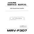 ALPINE MRV-F307 Instrukcja Serwisowa