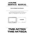 ALPINE TMEM750/A Instrukcja Serwisowa