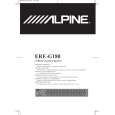 ALPINE ERE-G180 Instrukcja Obsługi