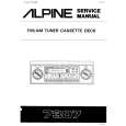 ALPINE 7307 Instrukcja Serwisowa