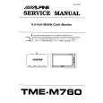 ALPINE TMEM760 Instrukcja Serwisowa