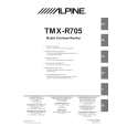 ALPINE TMX-R705 Instrukcja Obsługi